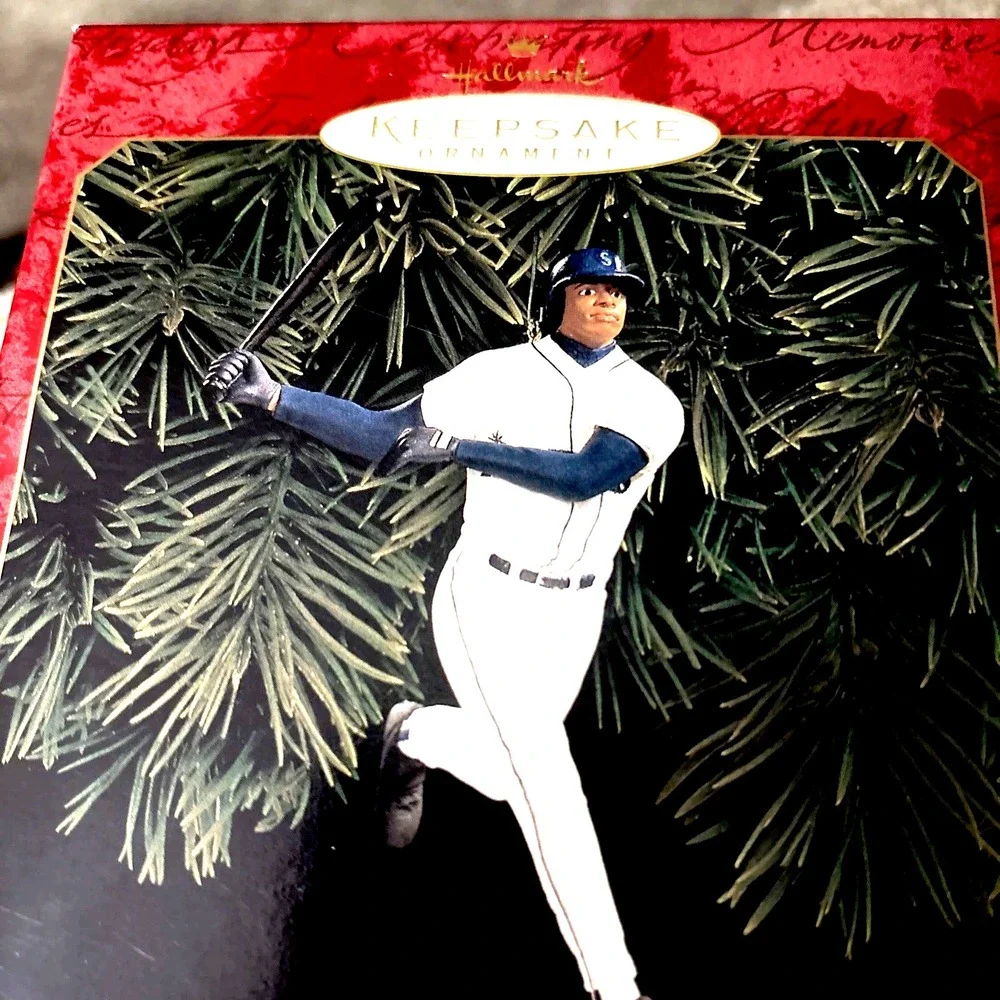 Ken Griffey Jr. Seattle Mariners 1999 Hallmark Keepsake Christmas Ornament NIB